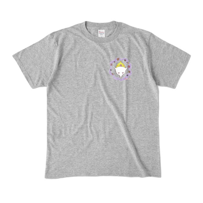 カラーTシャツ - M - 杢グレー (濃色)