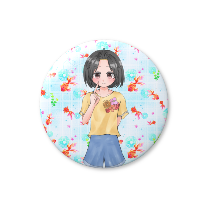 缶バッジ（バリュー） - 56mm（腰上）