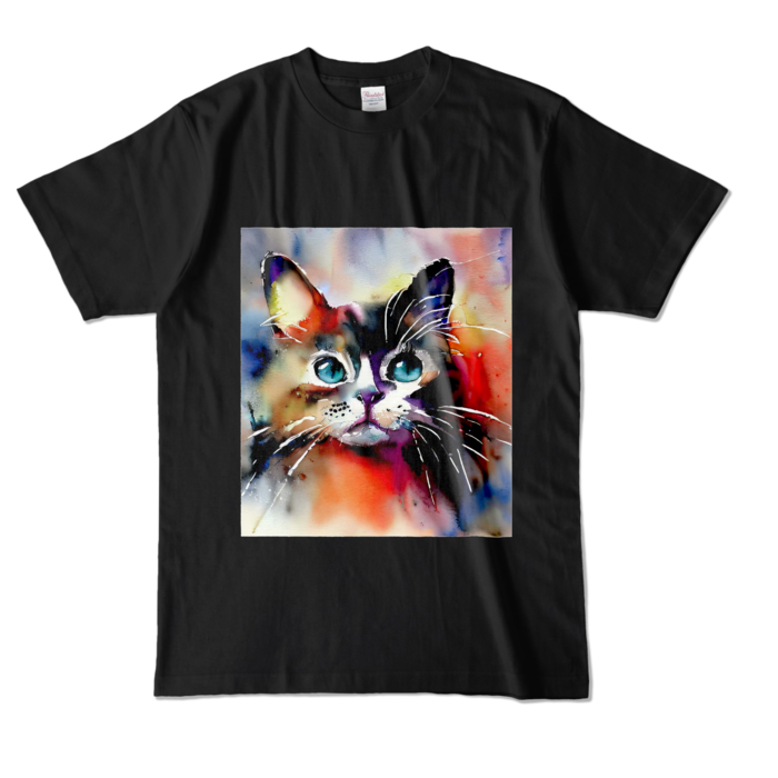カラーTシャツ - L - ブラック (濃色)