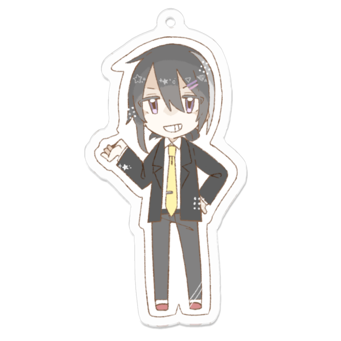 アクリルキーホルダー - 70 x 70 (mm)