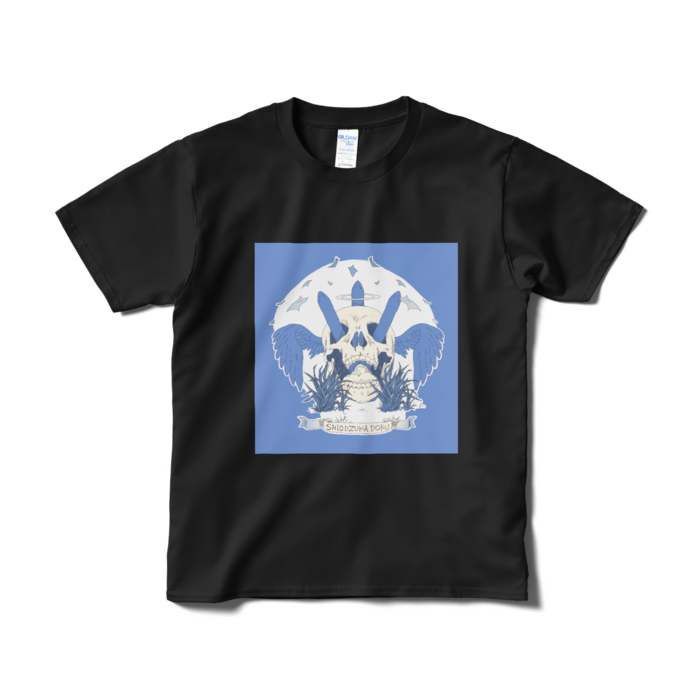 Tシャツ ブラック デザインA サイズS