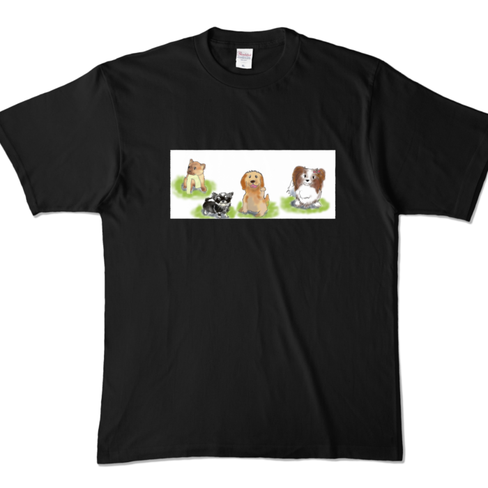 カラーTシャツ - XL - ブラック （濃色）