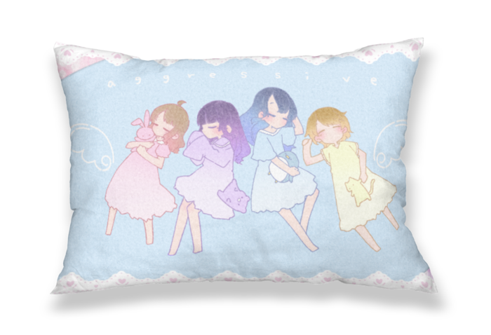 枕カバー - 43x63cm - 両面