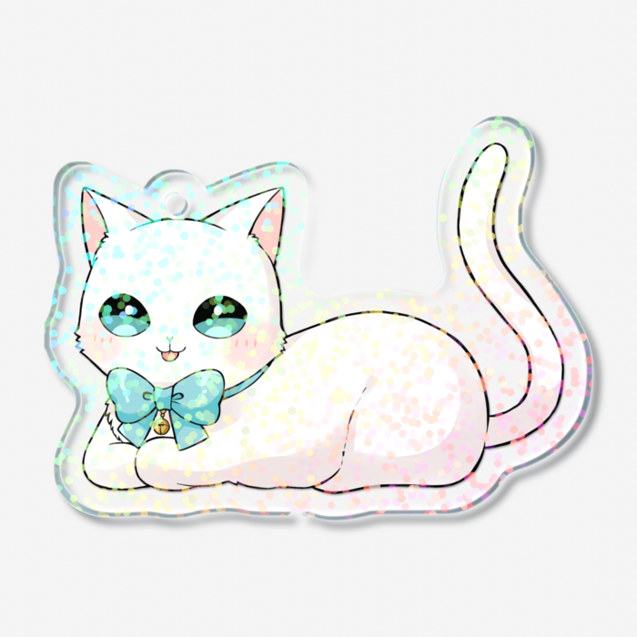 ホログラムアクリルキーホルダー - 50 × 50mm(2)