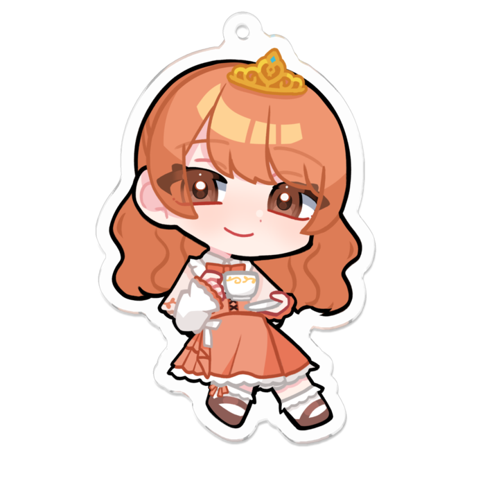 アクリルキーホルダー - 70 x 70 (mm)