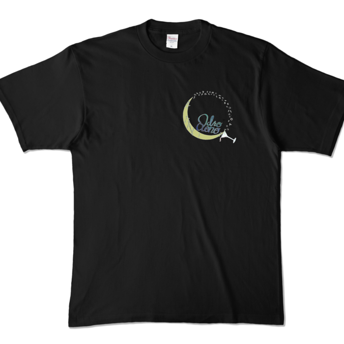 カラーTシャツ - XL - ブラック (濃色)