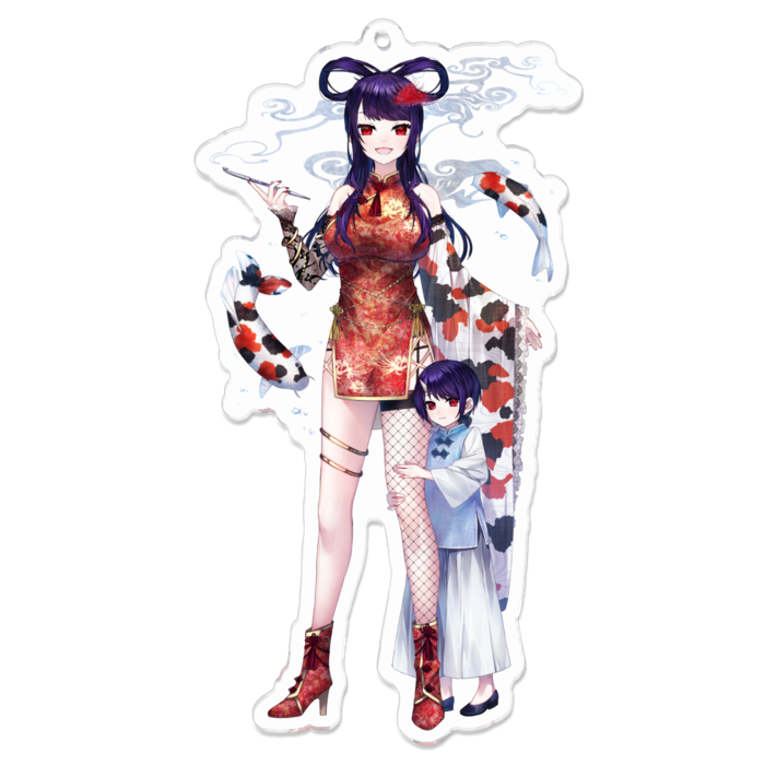 アクリルキーホルダー - 100 x 100 (mm)