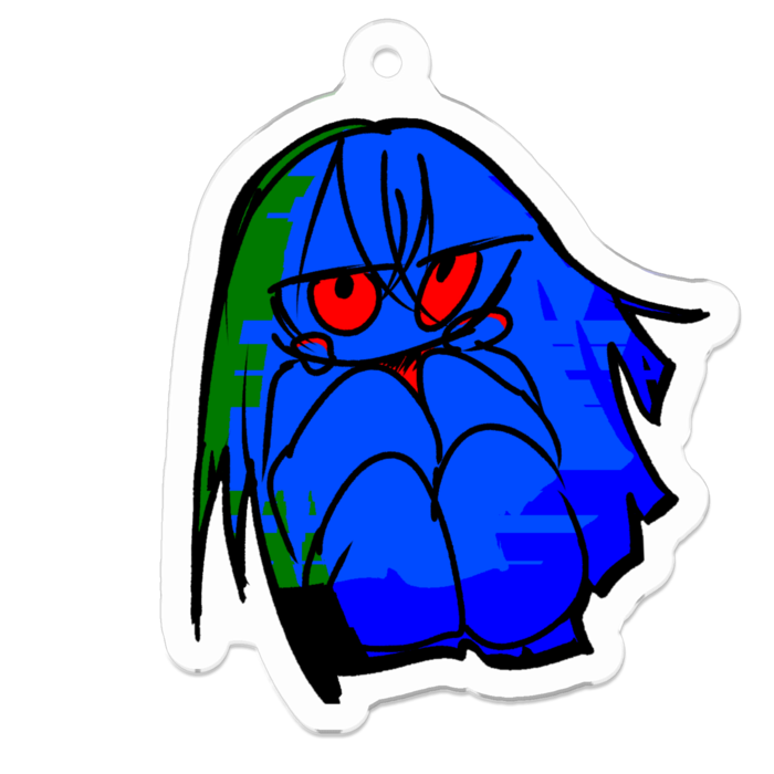 アクリルキーホルダー - 50 x 50 (mm)