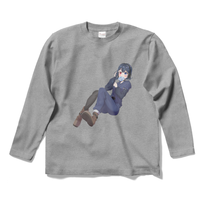 ロングスリーブTシャツ - S - 杢グレー