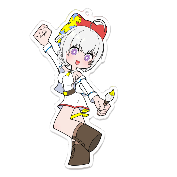 アクリルキーホルダー - 100 x 100 (mm)