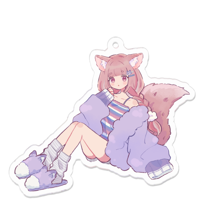 アクリルキーホルダー - 70 x 70 (mm)