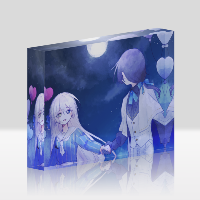 アクリルブロック - 148x100mm