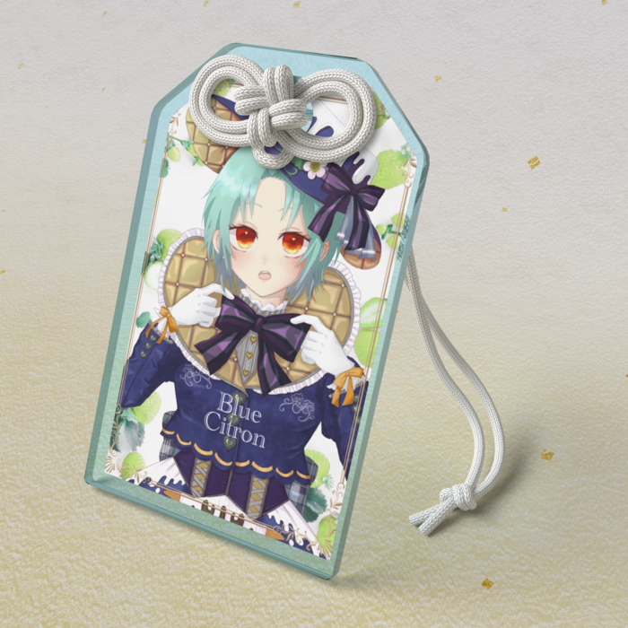 アクリルお守り - 50 × 80mm