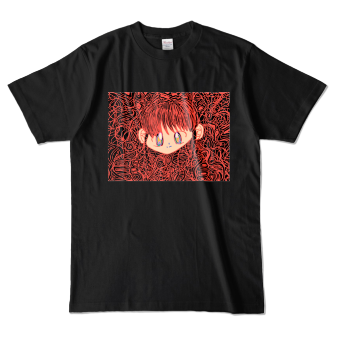 カラーTシャツ - L - ブラック (濃色)