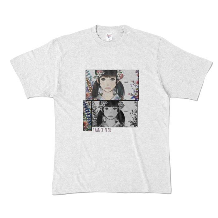 カラーTシャツ - XL - アッシュ (淡色)
