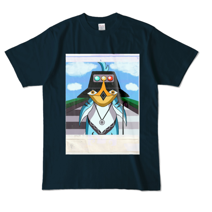カラーTシャツ - L - ネイビー (濃色)
