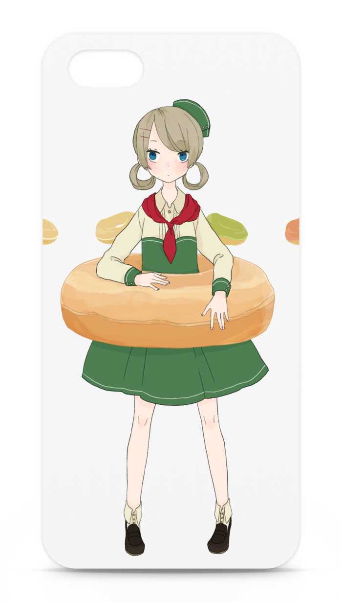 iPhoneケース - iPhone5 - 側面あり - 白