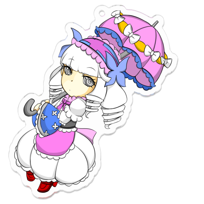 アクリルキーホルダー - 70 x 70 (mm)