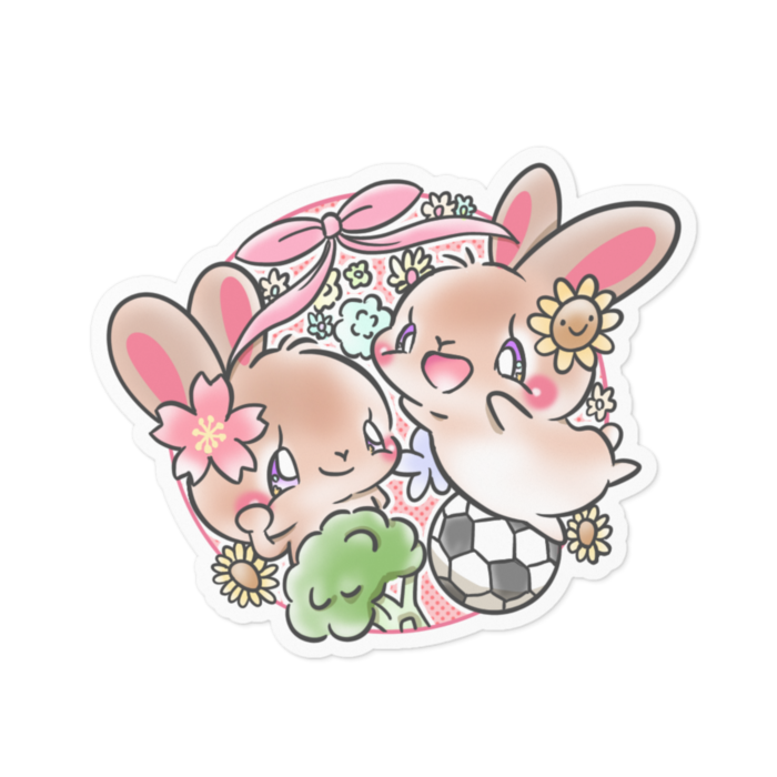 ステッカー - 100 x 100 (mm)