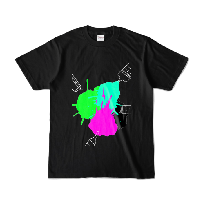カラーTシャツ - S - ブラック (濃色)
