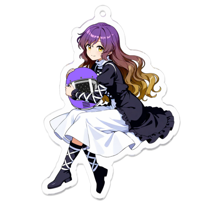 アクリルキーホルダー - 70 x 70 (mm)