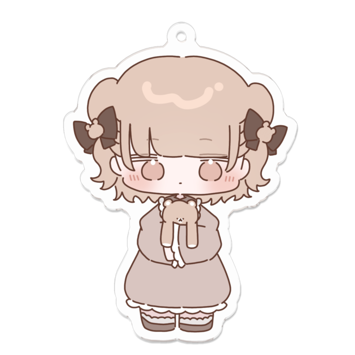 アクリルキーホルダー - 70 x 70 (mm)