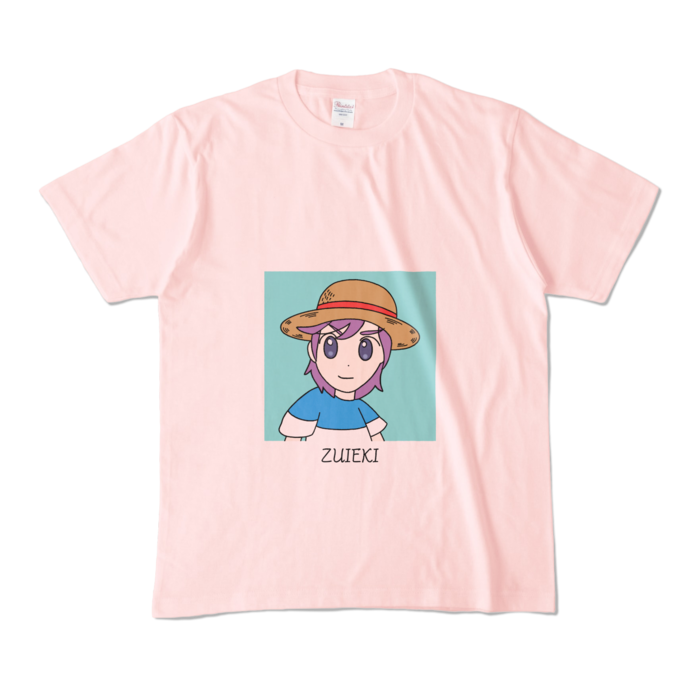 カラーTシャツ - M - ライトピンク (淡色)