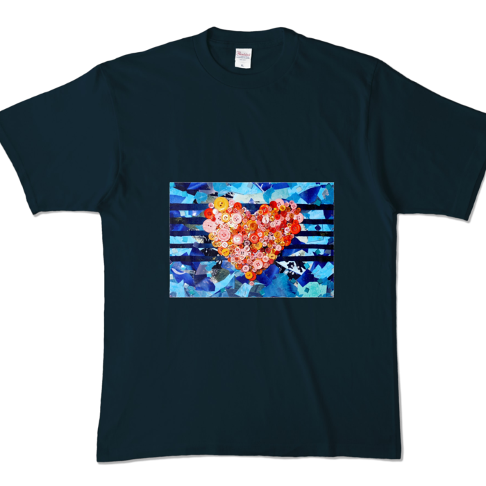 カラーTシャツ - XL - ネイビー (濃色)