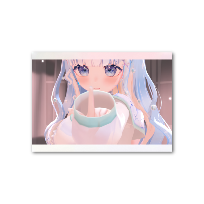 フォト風カード - 横 - 両面