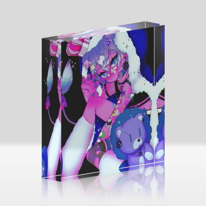 アクリルブロック - 100x100mm
