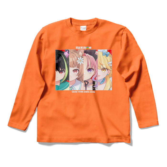 ロングスリーブTシャツ - S - オレンジ