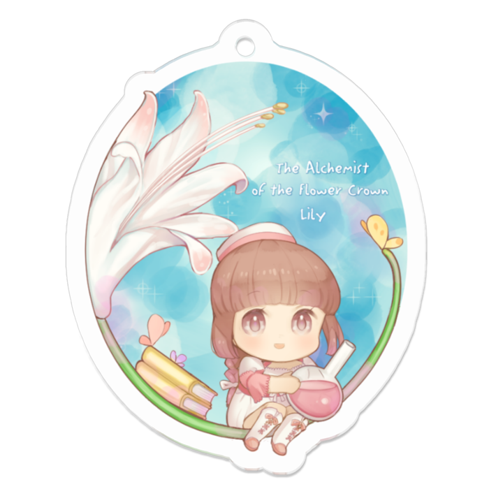 アクリルキーホルダー - 50 x 50 (mm)