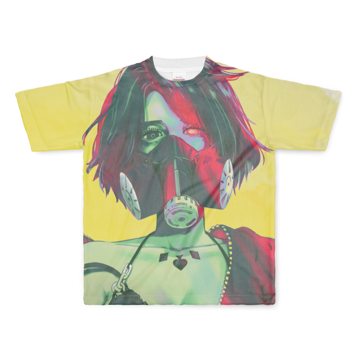 フルグラフィックTシャツ - L - 両面印刷