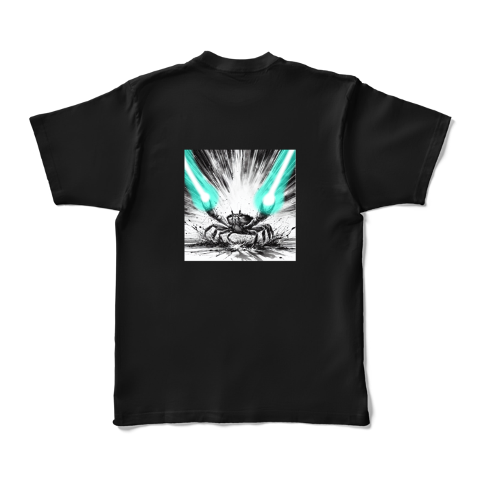 カラーTシャツ - XL - ブラック (濃色)(1)