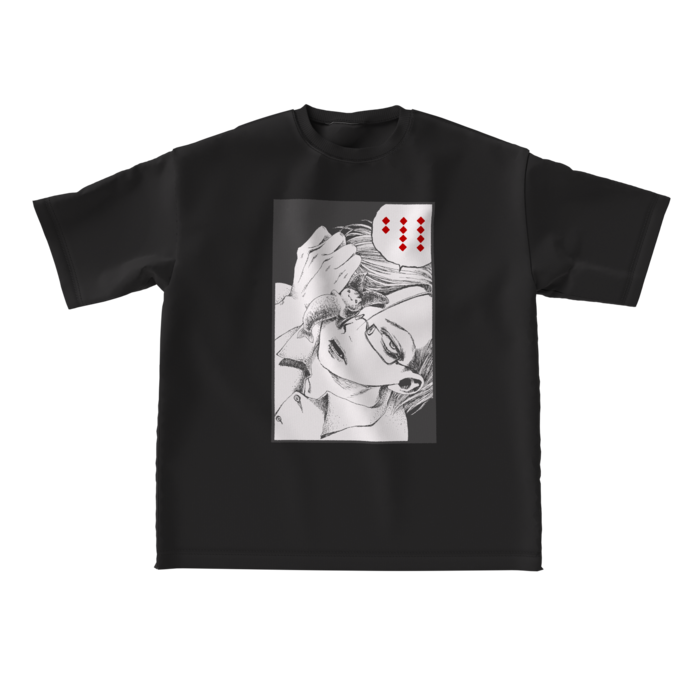 ビッグシルエットTシャツ - L - 正面