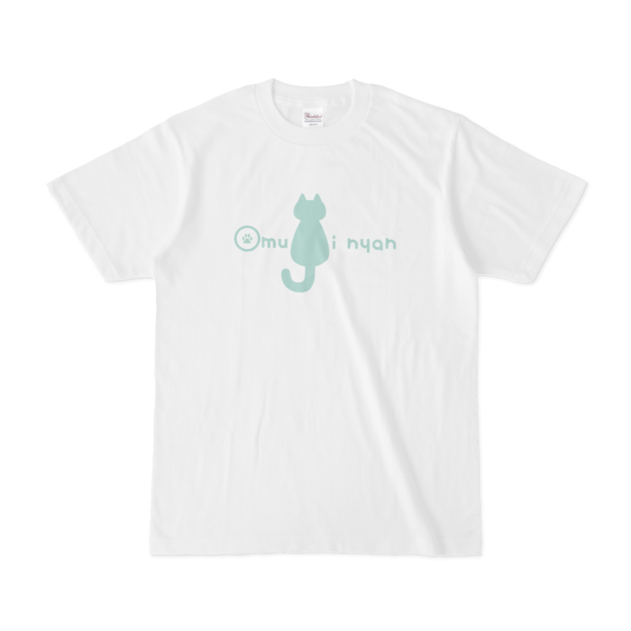 Tシャツ - S - 白×グリーンロゴ