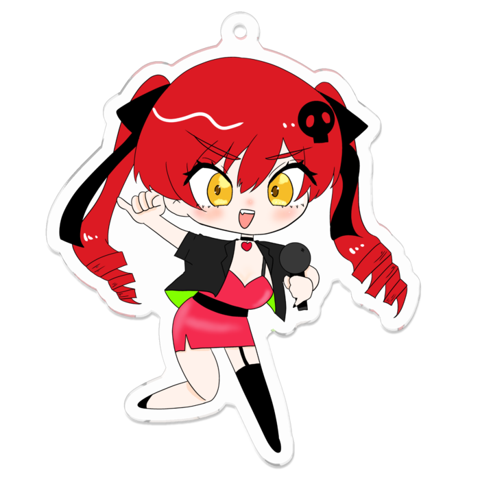 アクリルキーホルダー - 70 x 70 (mm)