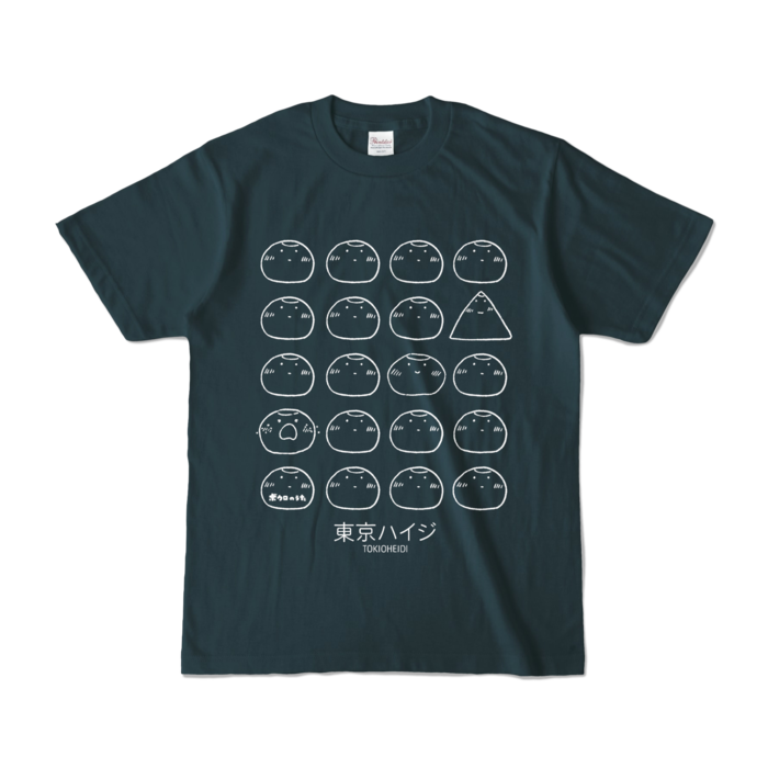 カラーTシャツ - S - デニム (濃色)