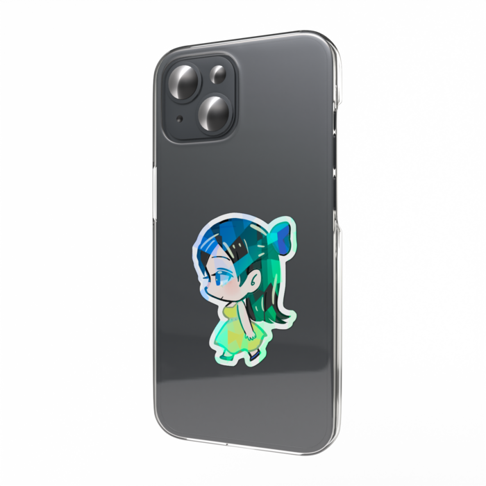 ホログラムスマホステッカー - 縦