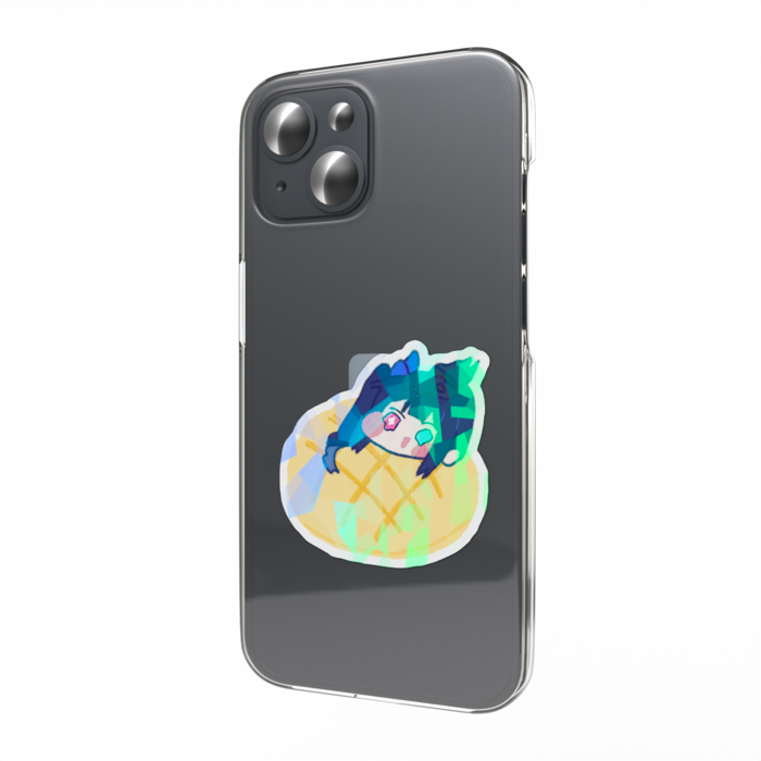 ホログラムスマホステッカー - 縦