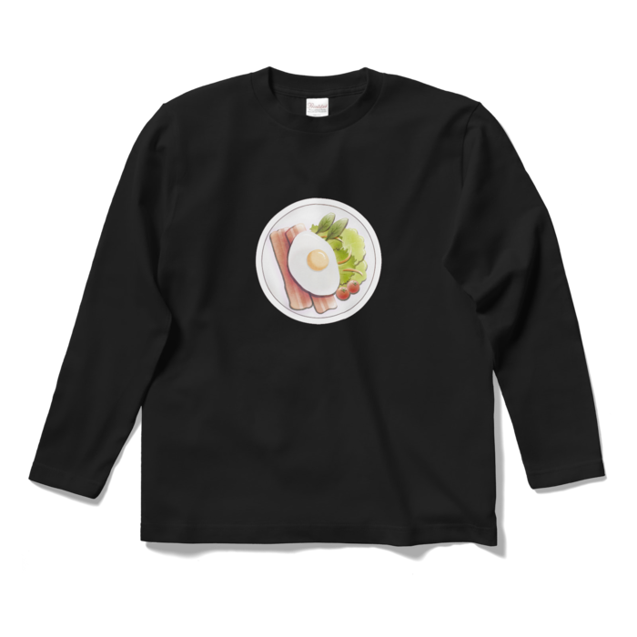 ロングスリーブTシャツ 黒色 S