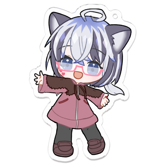 アクリルキーホルダー - 70 x 70 (mm)