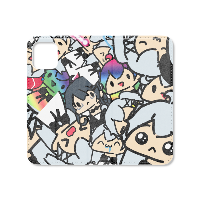 手帳型iPhoneケース（ベルトなし） - iPhone 11 Pro - ストラップ穴 なし