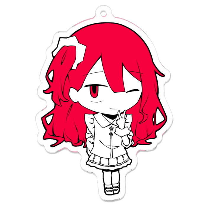 アクリルキーホルダー - 70 x 70 (mm)