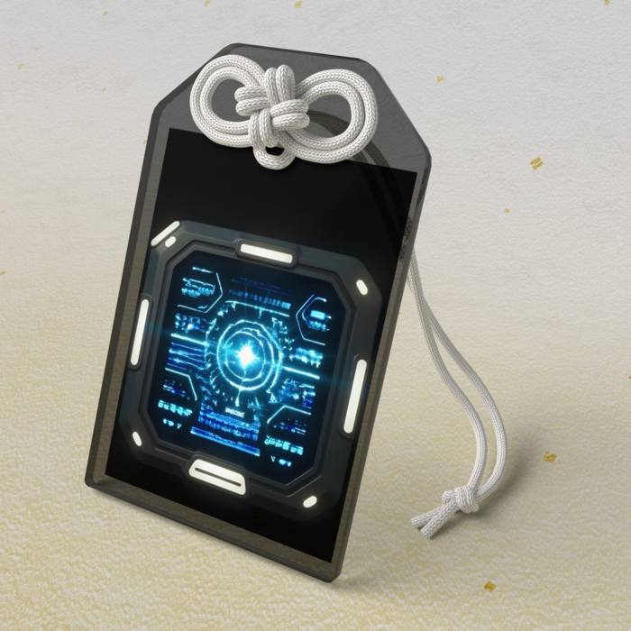 アクリルお守り - 50 × 80mm