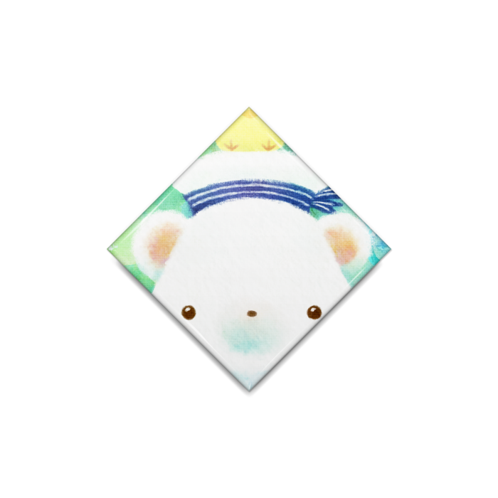 缶バッジ - ひし形40mm