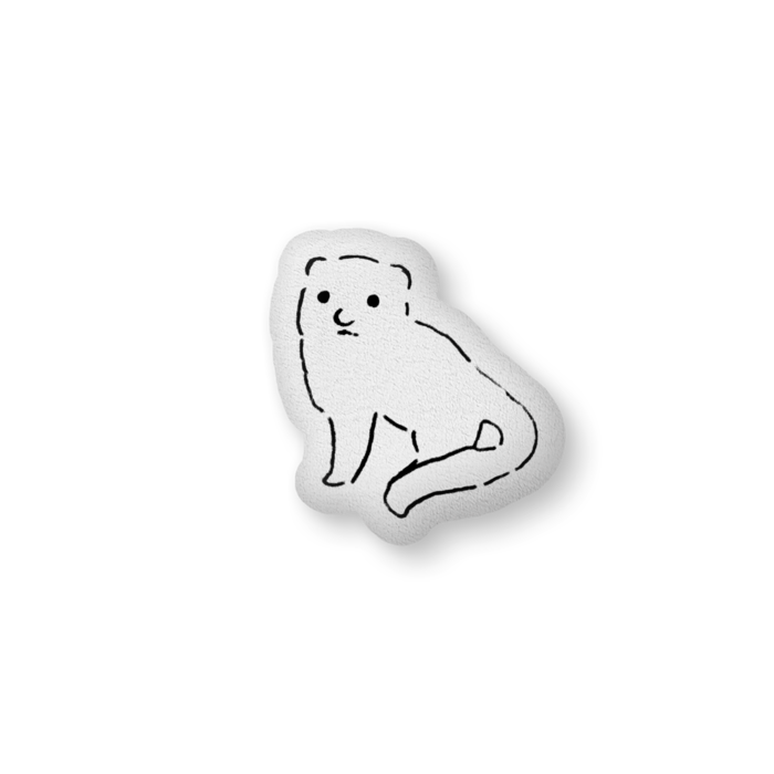 ふかふかクッション - 中(H36×W56cm) - 片面