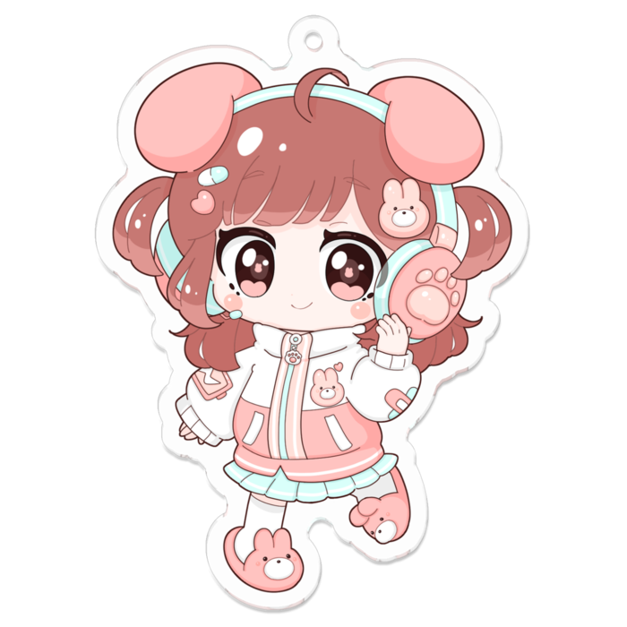 アクリルキーホルダー - 70 x 70 (mm)