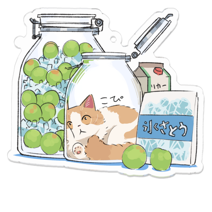 アクリルキーホルダー - 70 x 70 (mm)