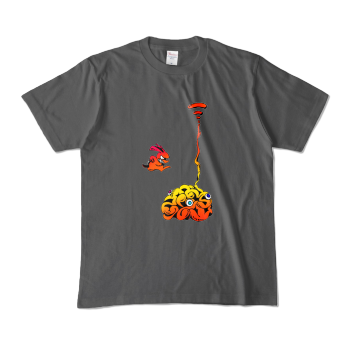 カラーTシャツ - M - チャコール (濃色)(1)